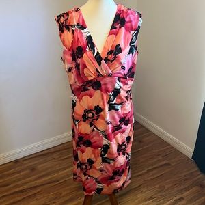 Dressdarn colorful spring dress
